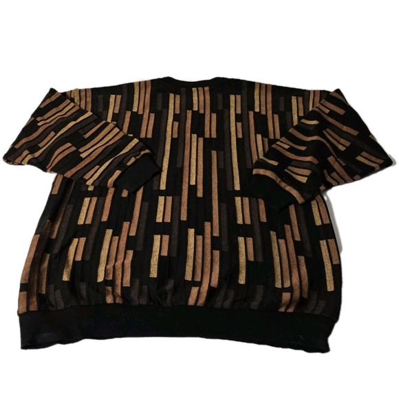Vintage Tundra Canada Knit Sweater CrewneckCoogi Style 3D Men's Sz Large Cosby